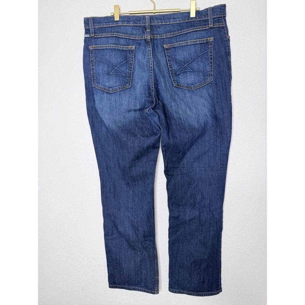 Cinch‎ Jenna Denim Jeans Womens Size 34/17R Blue Bootcut Western Rodeo - Picture 3 of 12